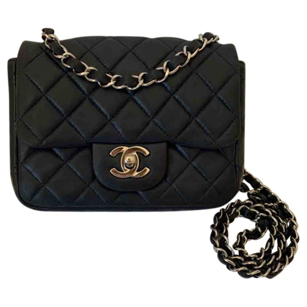 timeless/classique blue leather handbag Daily