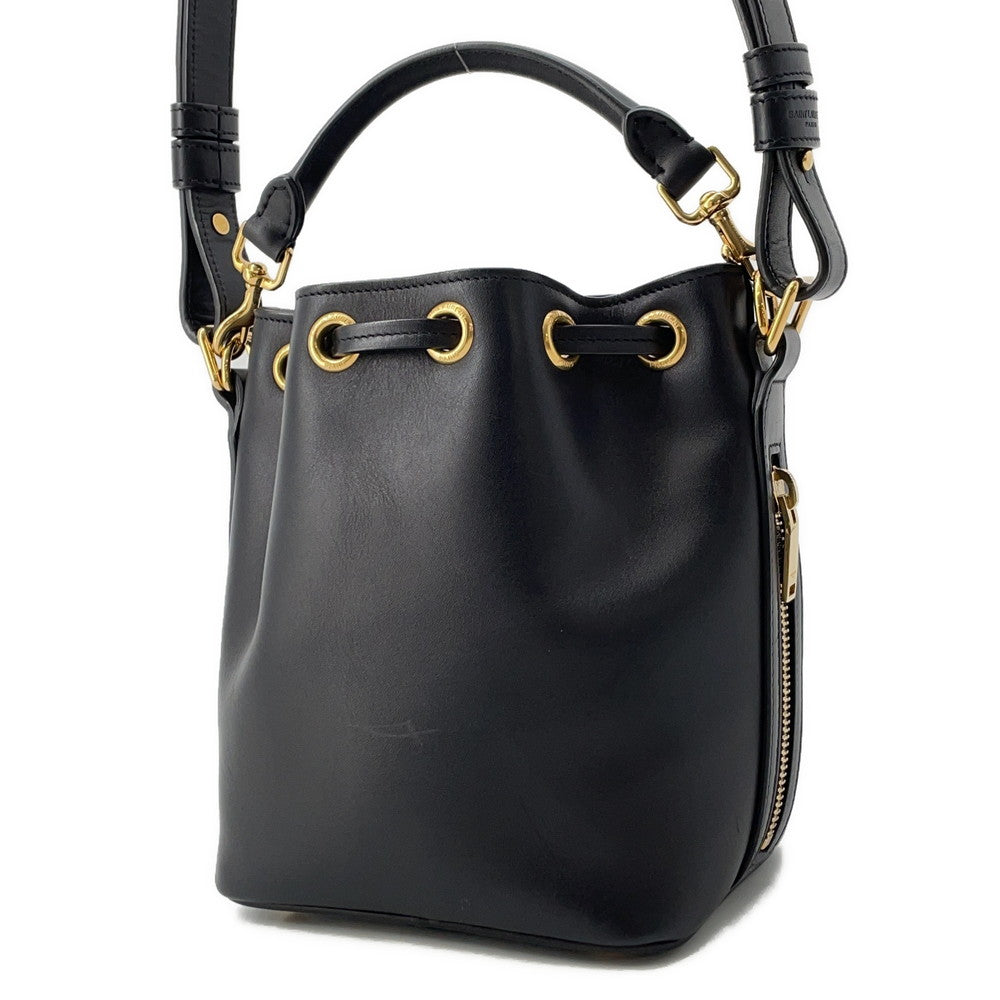 Saint Paris Emmanuel Shoulder Black40240 Leather Shoulder Bag