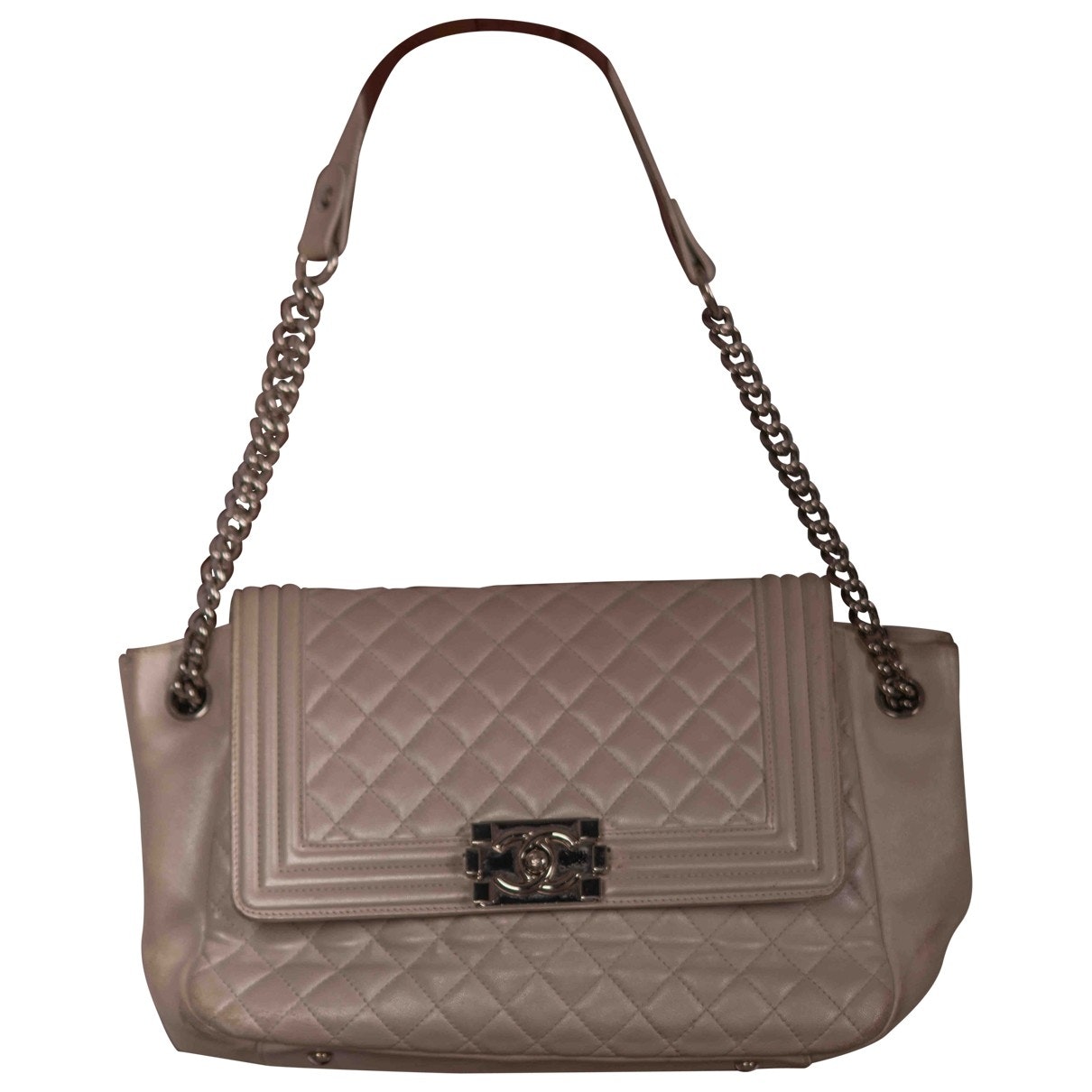 boy white leather handbag Classic