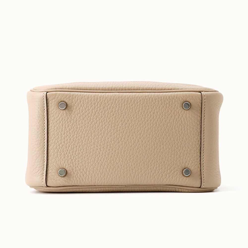 Lindy Trench Etoupe Taurillon Clemence Size Handbag Mini Travel Bag