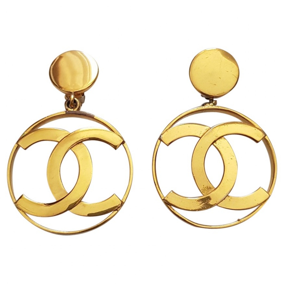 cc gold gold plated earrings Jewelry Heritage