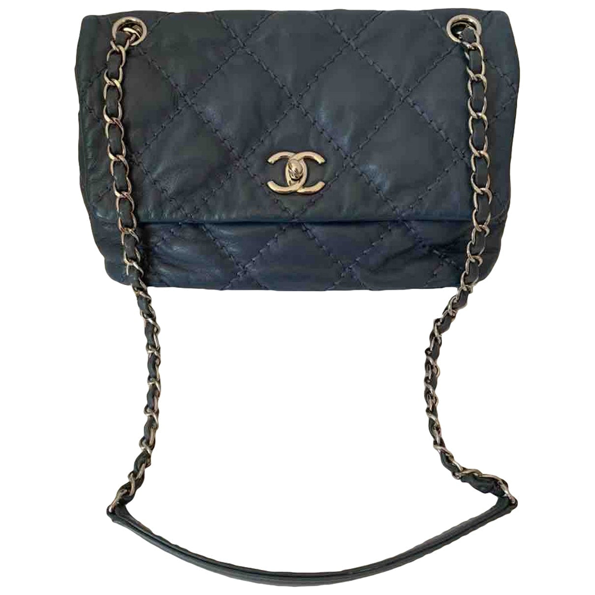 timeless/classique blue leather handbag Travel