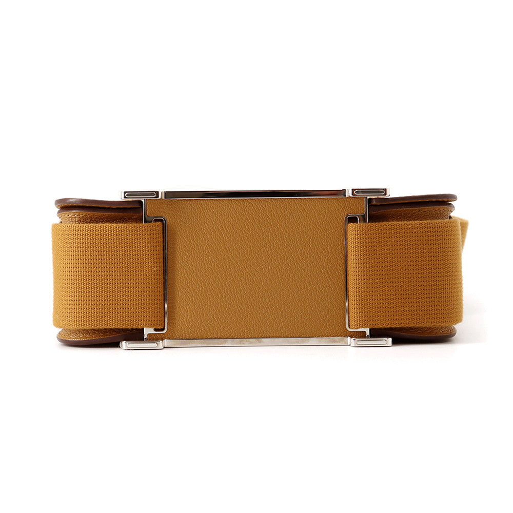Geta Camel Chevre Myzore Goatskin Handbag Travel Bag