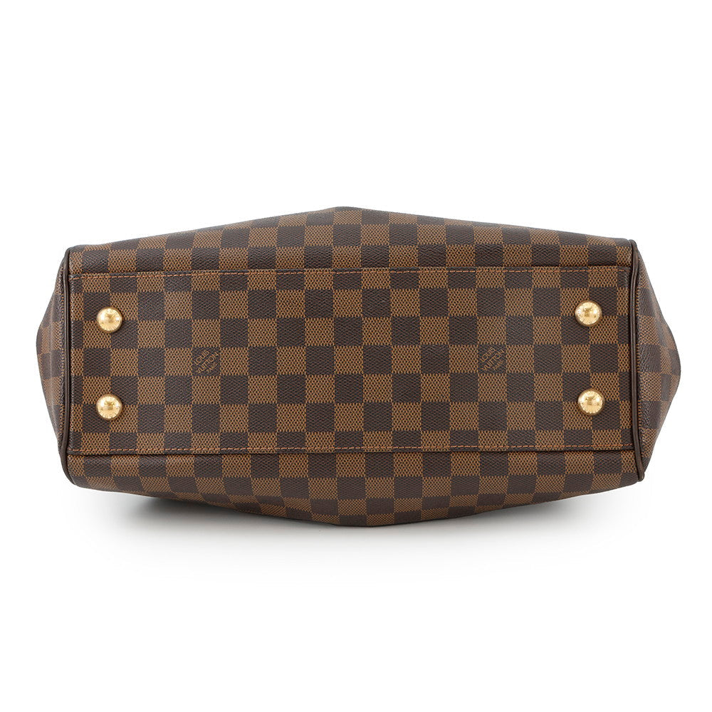 Louis Vuitton Trevi RedN51997 Ebene PM Canvas Damier Handbag 2