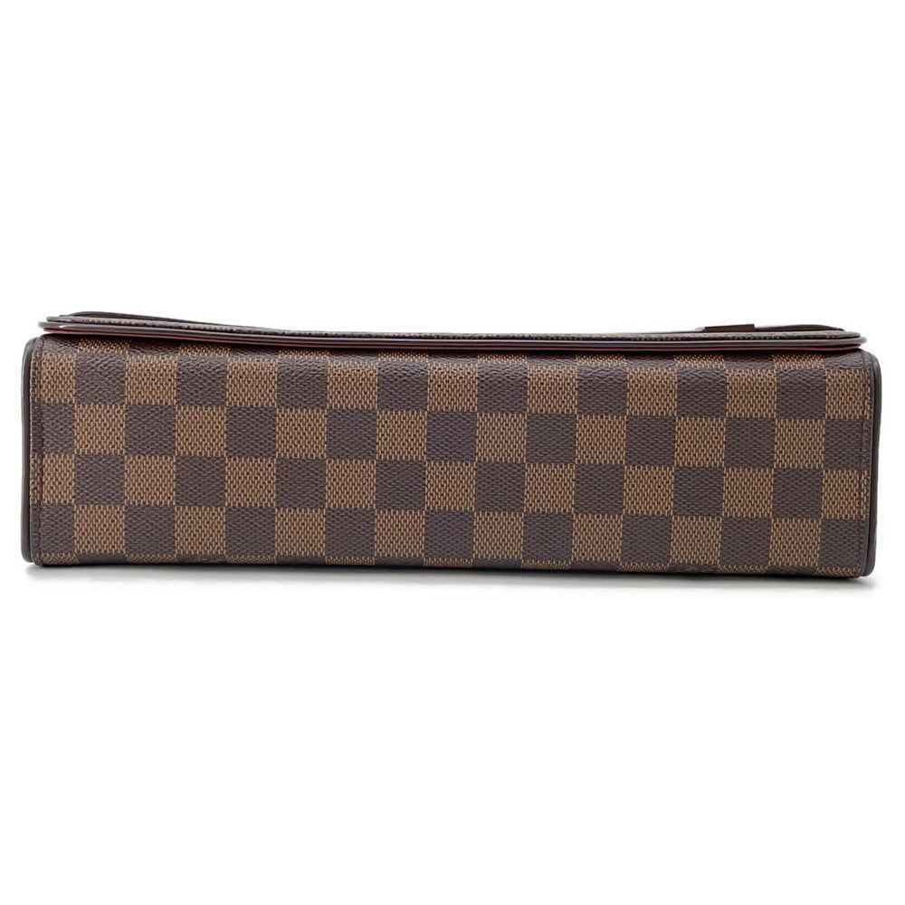Louis Vuitton Tribeca Carre RedN51161 Ebene Canvas Damier Handbag