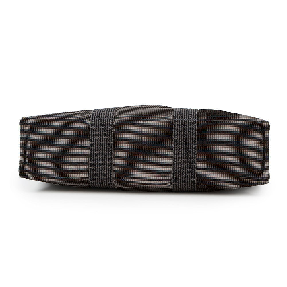Her Line Gray Size Mm Handbag Canvas Travel Bag