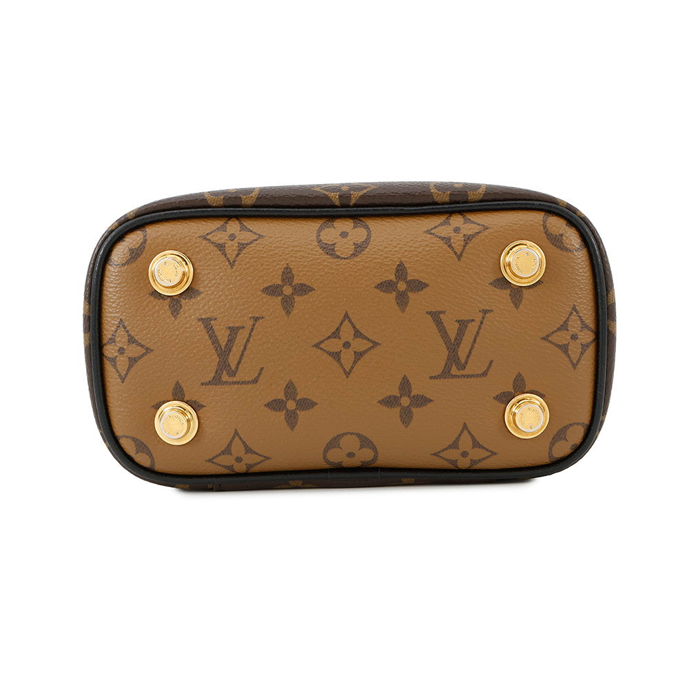Louis Vuitton Vanity NV NoirM45165 Reverse Monogram PM Canvas Handbag 2