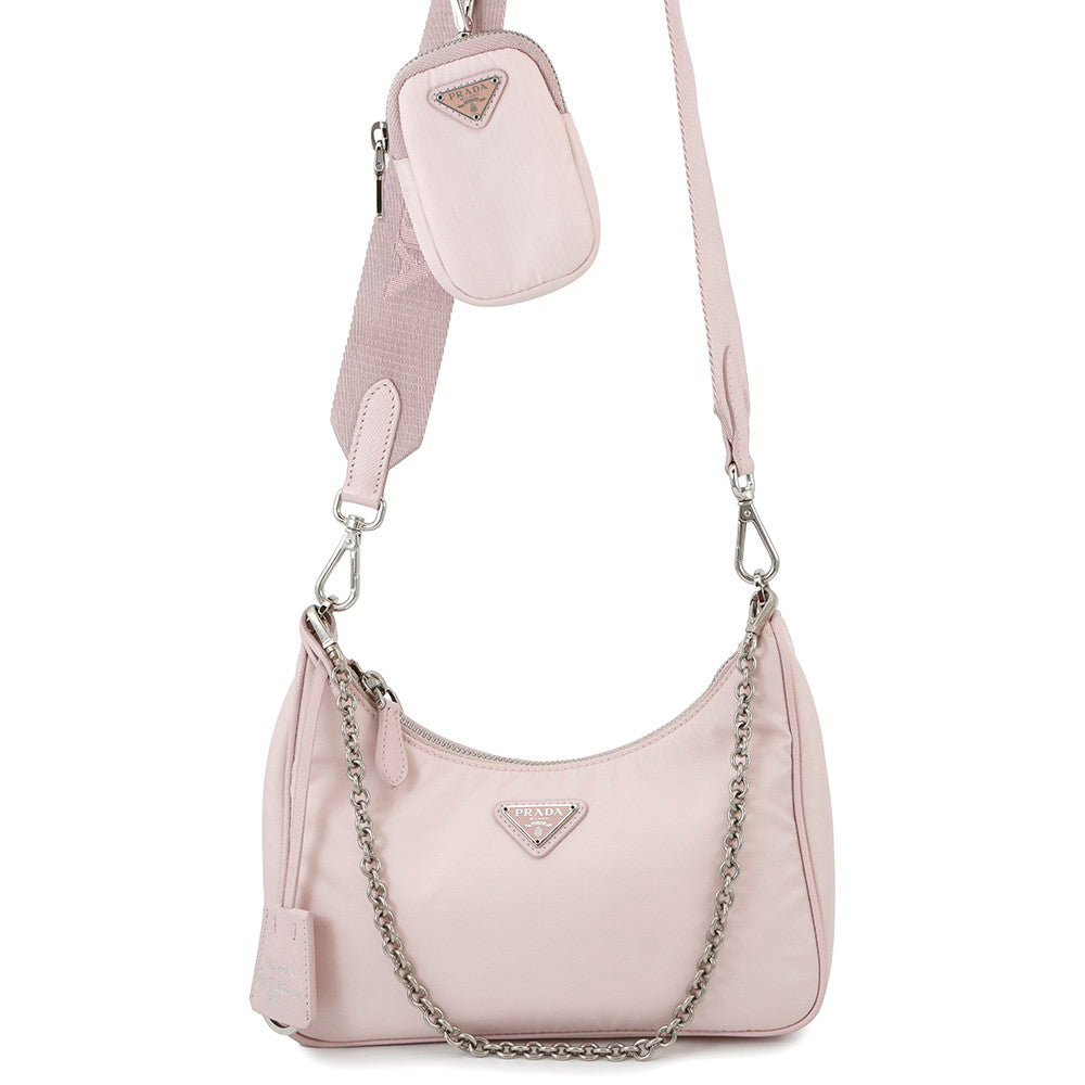 Prada Shoulder Bag Re- Re-Edition Pink1BH204 Nylon