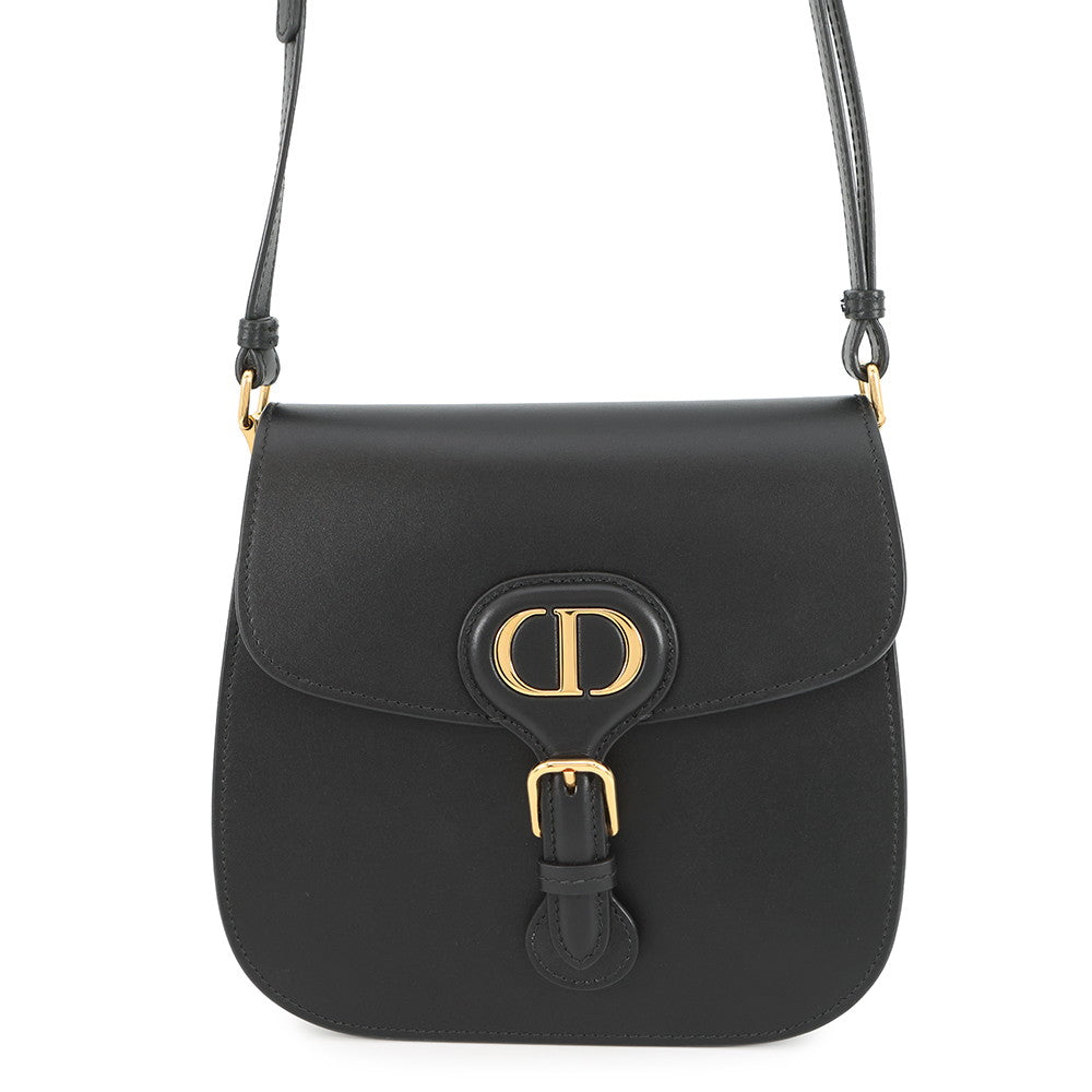 Dior Shoulder Bag Bobby Frame BlackM9333UMOF Leather Medium