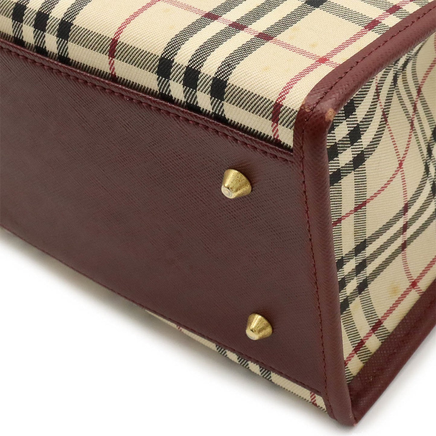 Burberry Luxury Nova Check Handbag Travel Bag Check Handbag 265