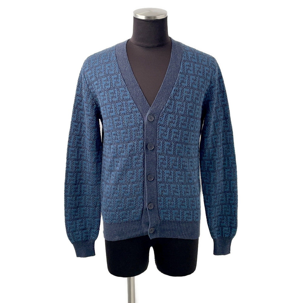 Fendi cardigan % Cotton14% Silk4% Polyurethane2% Blue Handbag