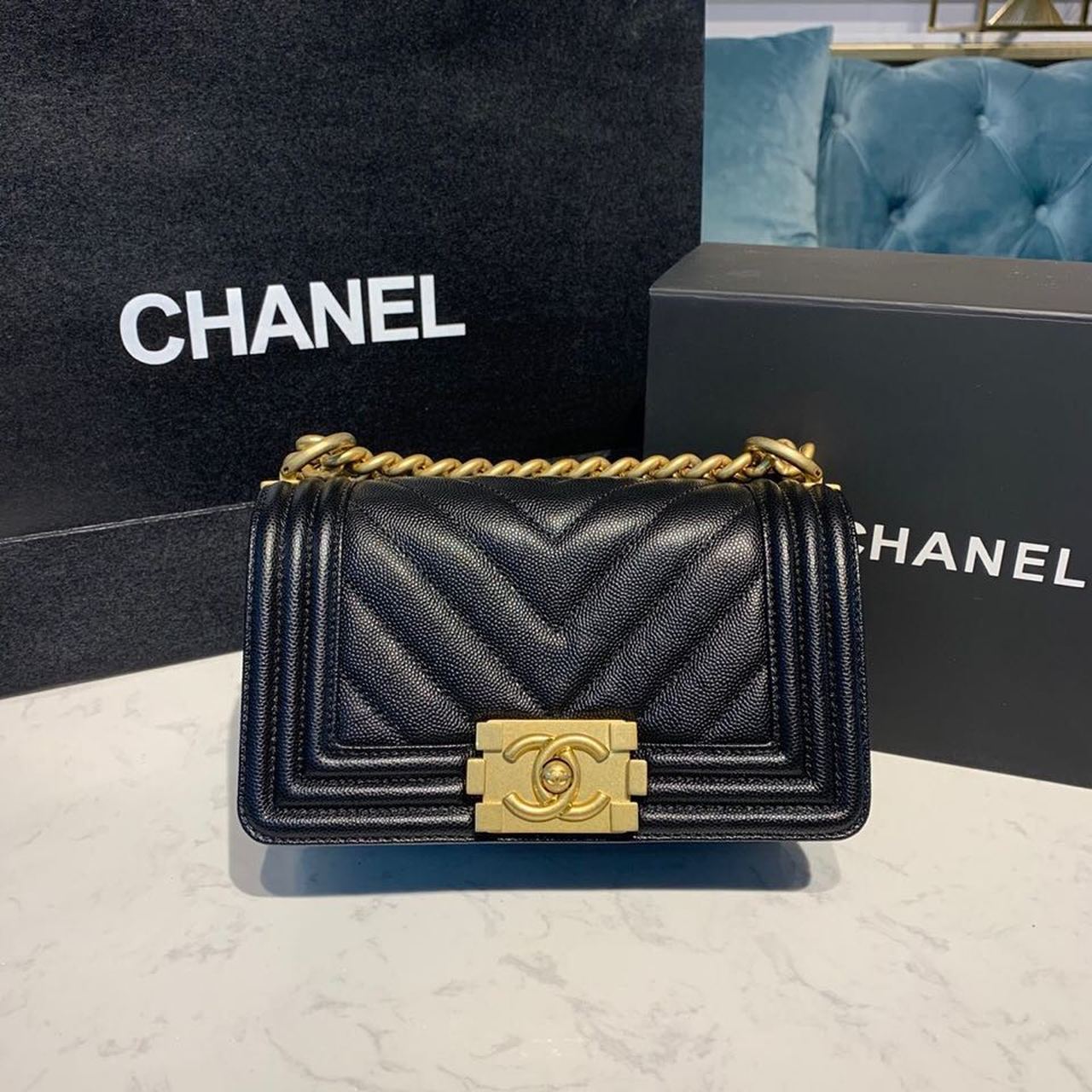 Chlmini Boy Handbag For Women Handbag Shoulder Black Crossbody Bag