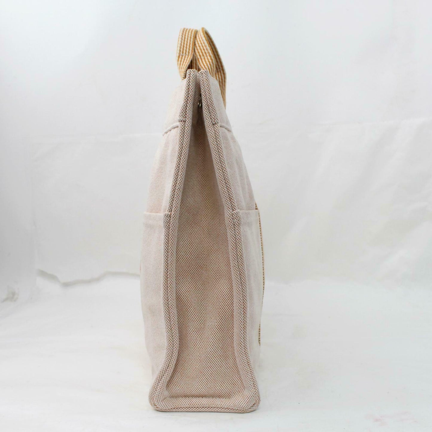 Hermes Luxury Tote Bag New Fourre Tout Tote Canvas Beige