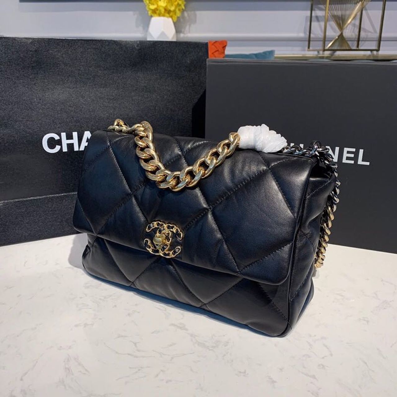 CHL 19 11.8in 30cm Black Handbag