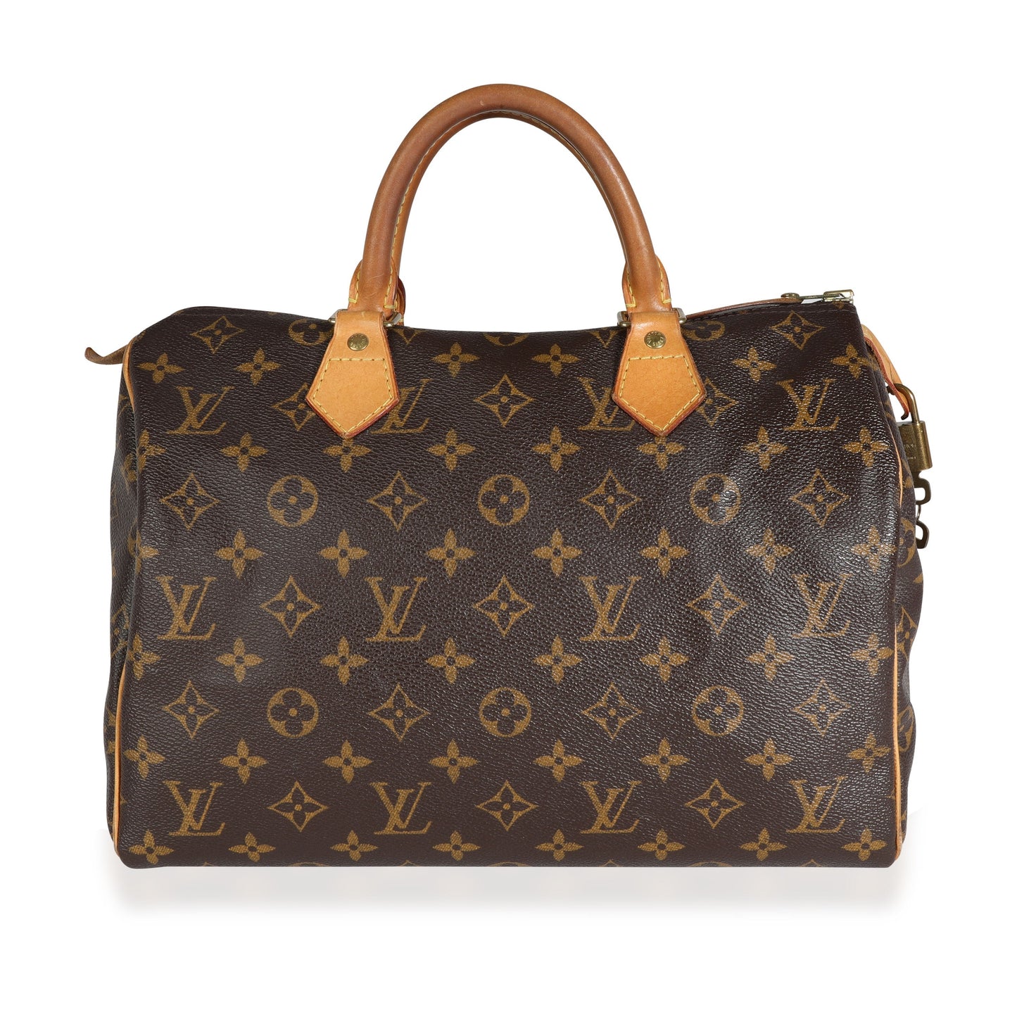 Louis Vuitton Speedy 30 Monogram Canvas Handbag 12