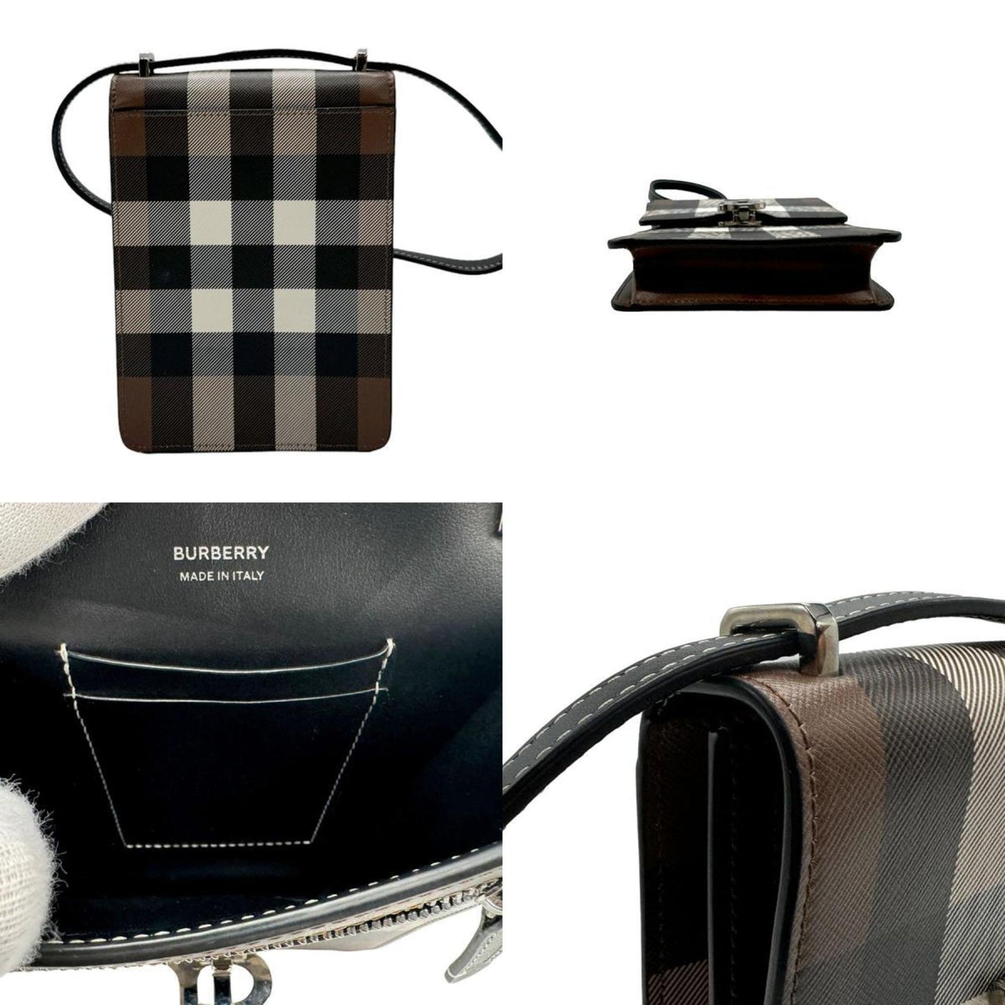 Burberry Luxury Nova Check Shoulder Bag Shoulder Bag 250