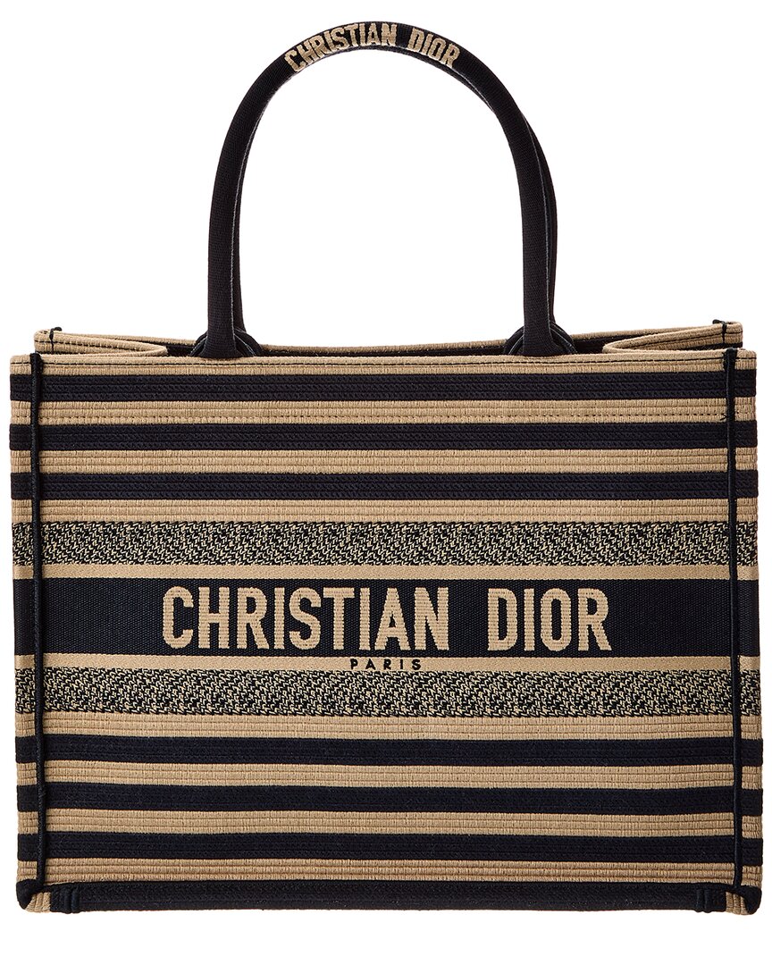 Dior Handbag Book Tote Blue Large Tote Bag