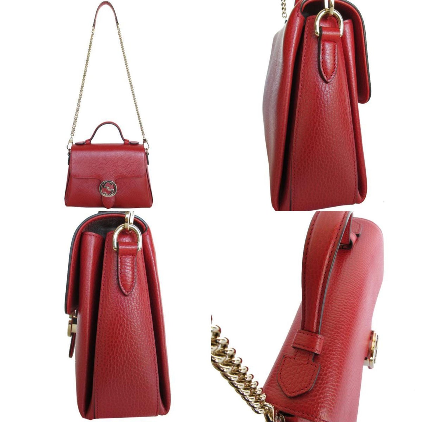 Gucci Interlocking Shoulder Bag G 121