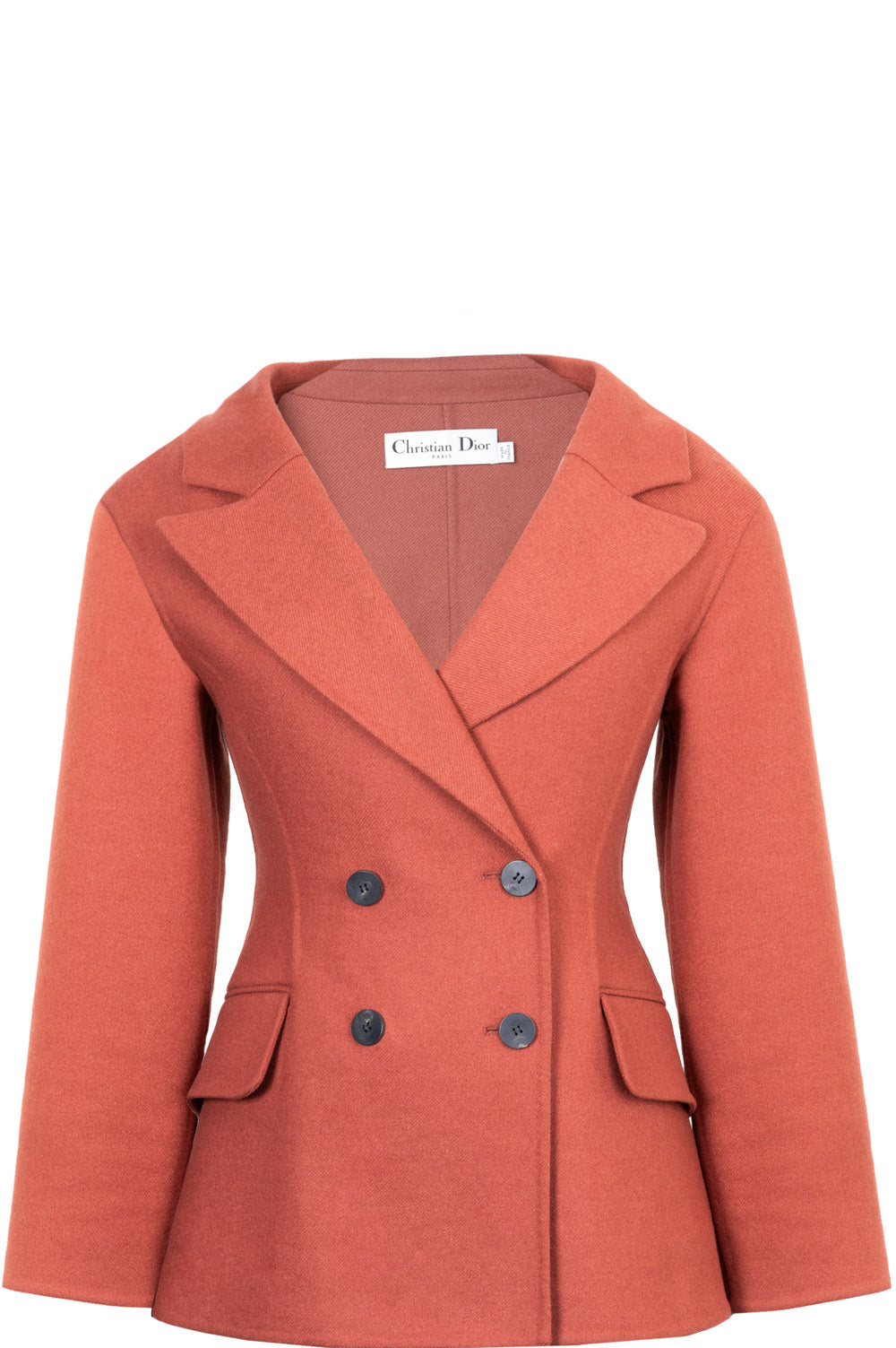 Dior Jacket Wool Red Handbag