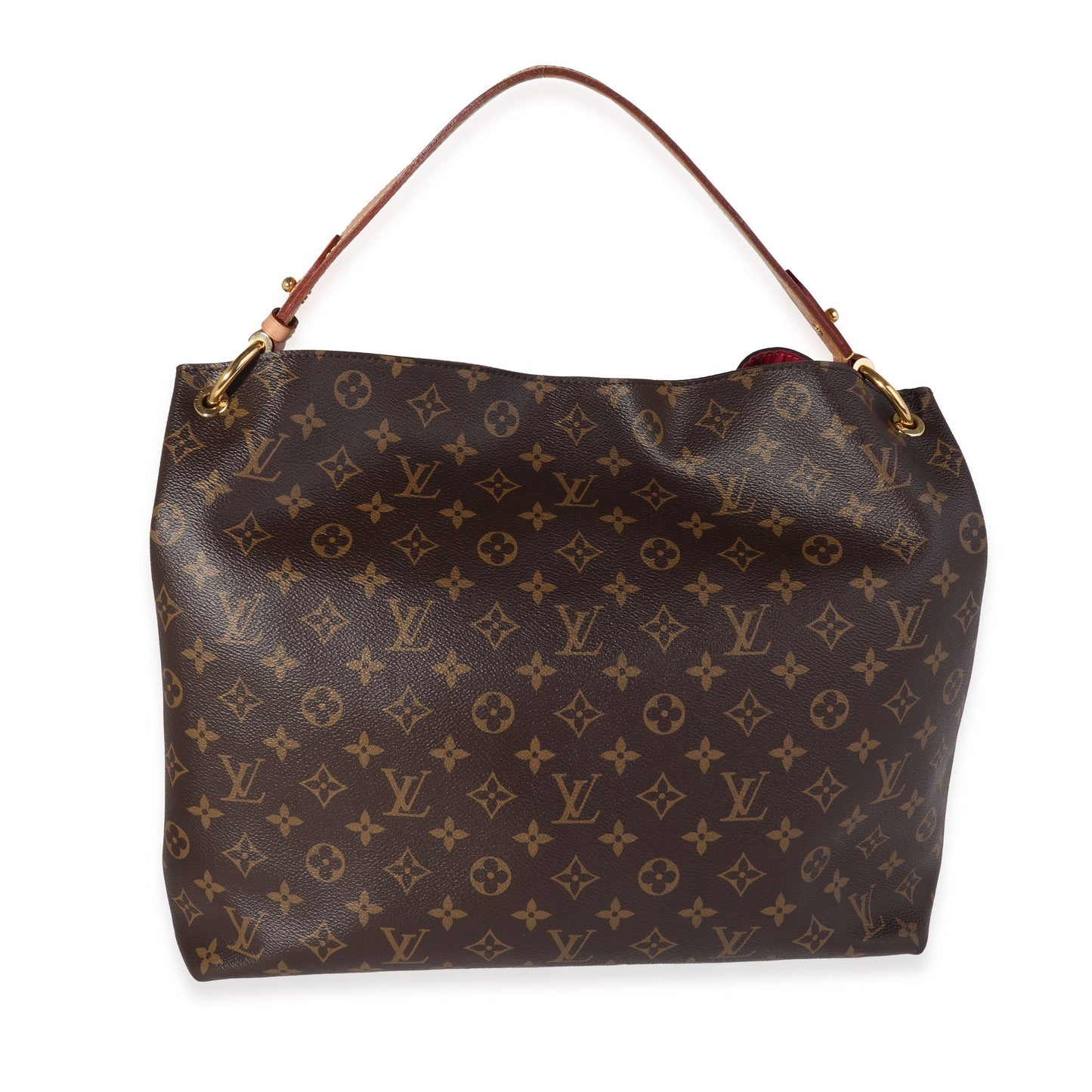 Louis Vuitton Graceful MM Monogram Canvas Handbag 8