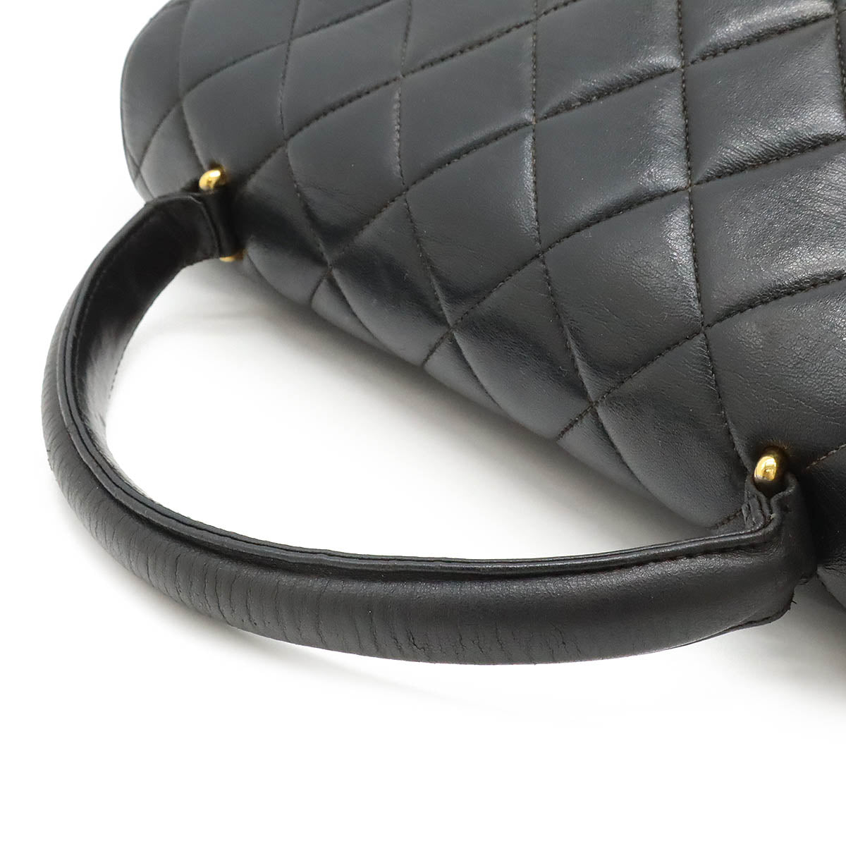 Chanel Leather Matelassé Coco Mark Flap Bag