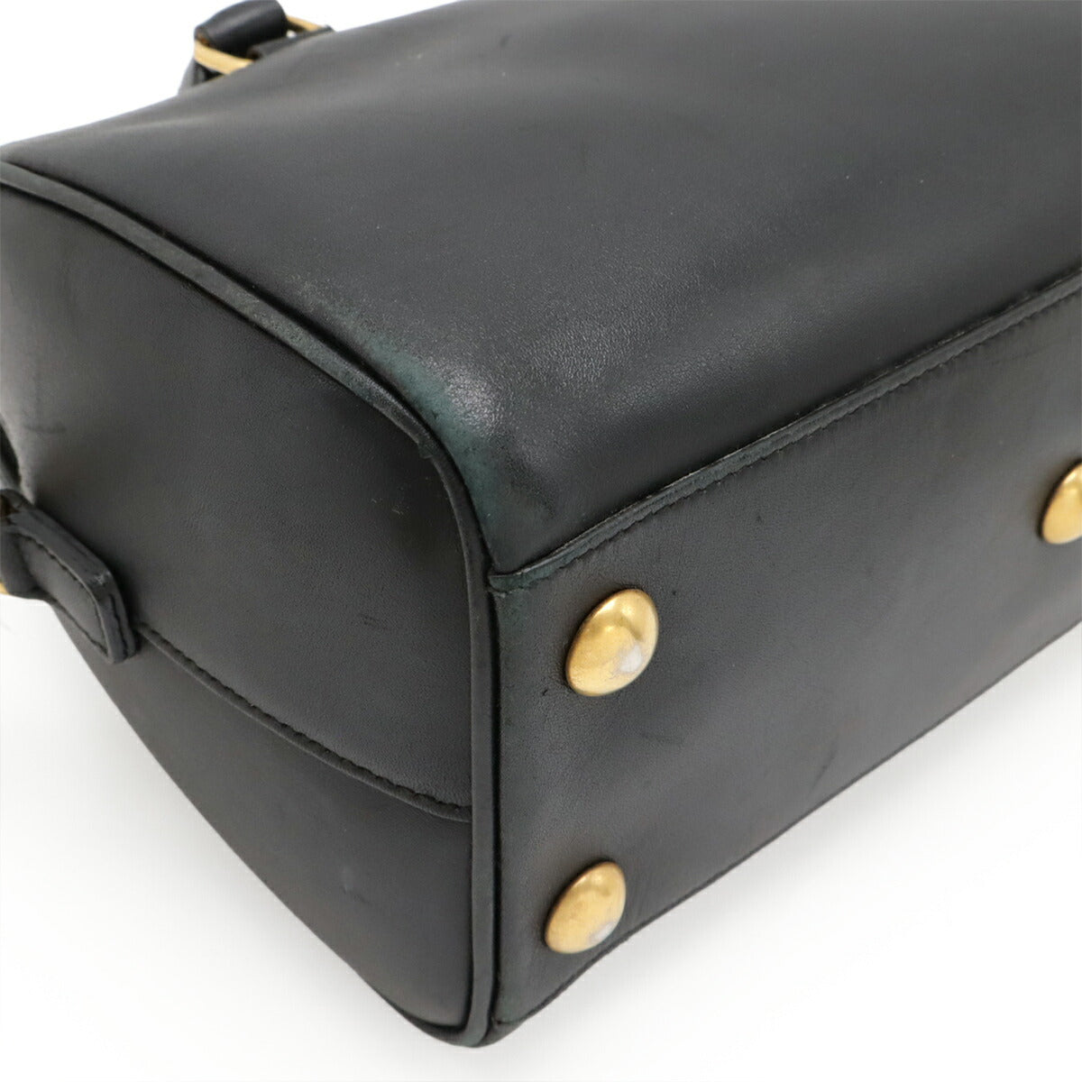 YSL Saint Laurent Paris Duffle 2Way Handbag Leather Baby Travel Bag