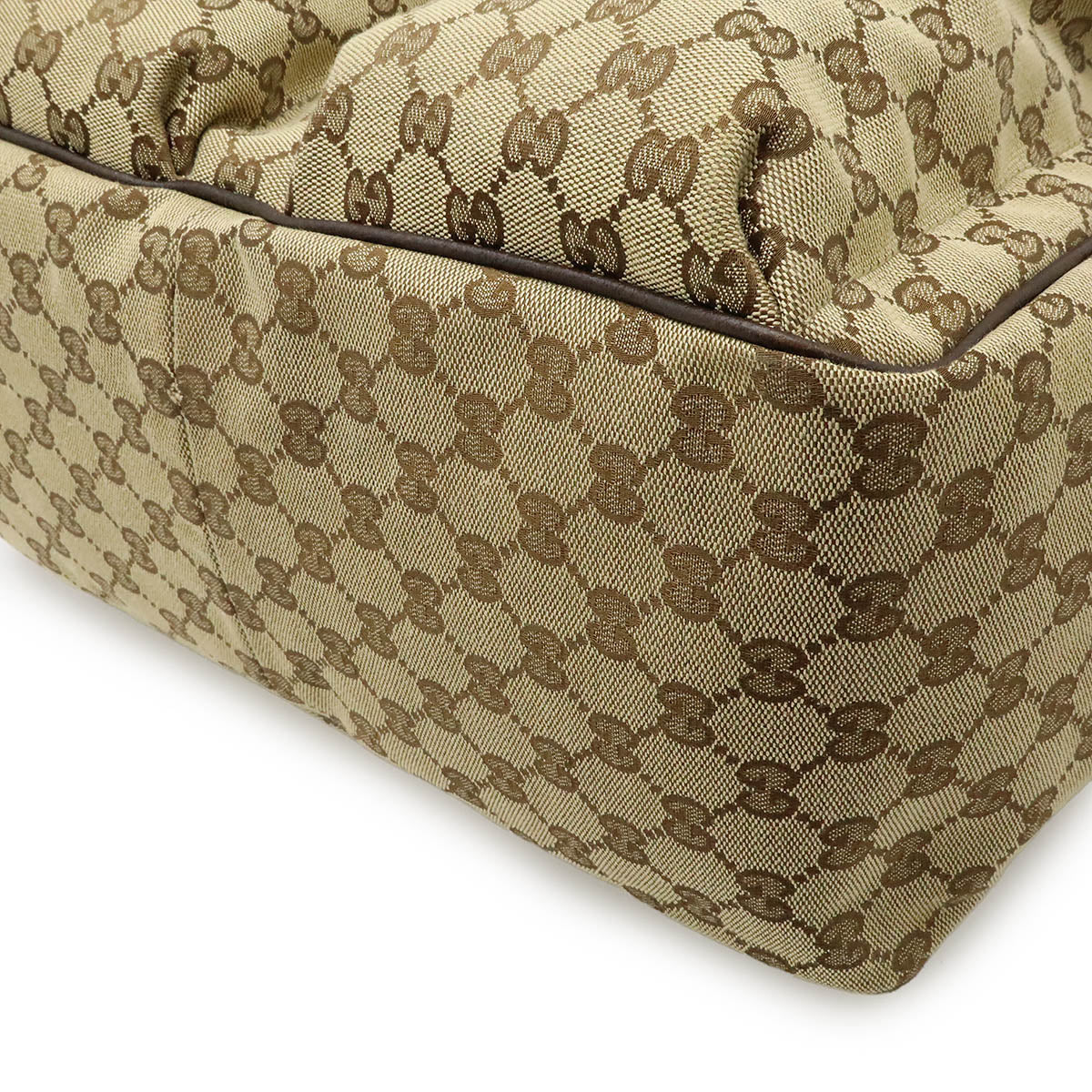 Gucci Tote Bag Leather Canvas Bag 8