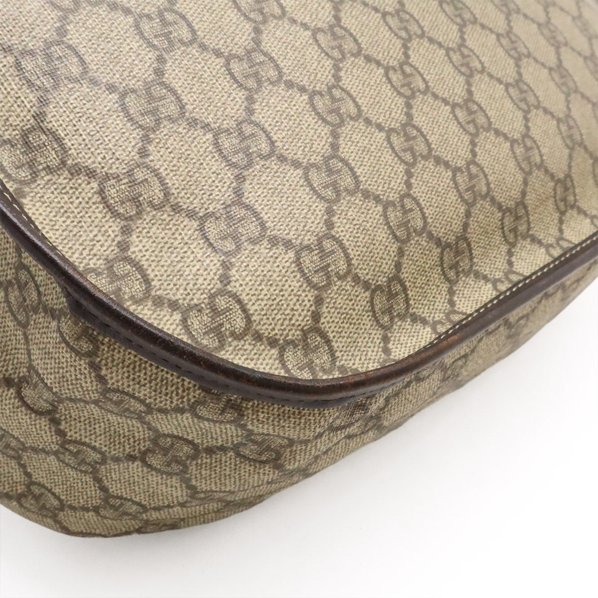 Gucci Supreme Pvc Coated Shoulder Bag Canvas
