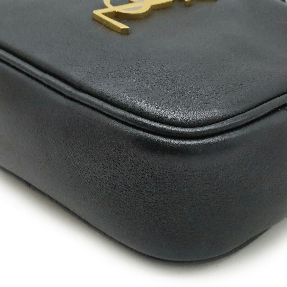 YSL Saint Laurent Shoulder Bag Leather Monogram