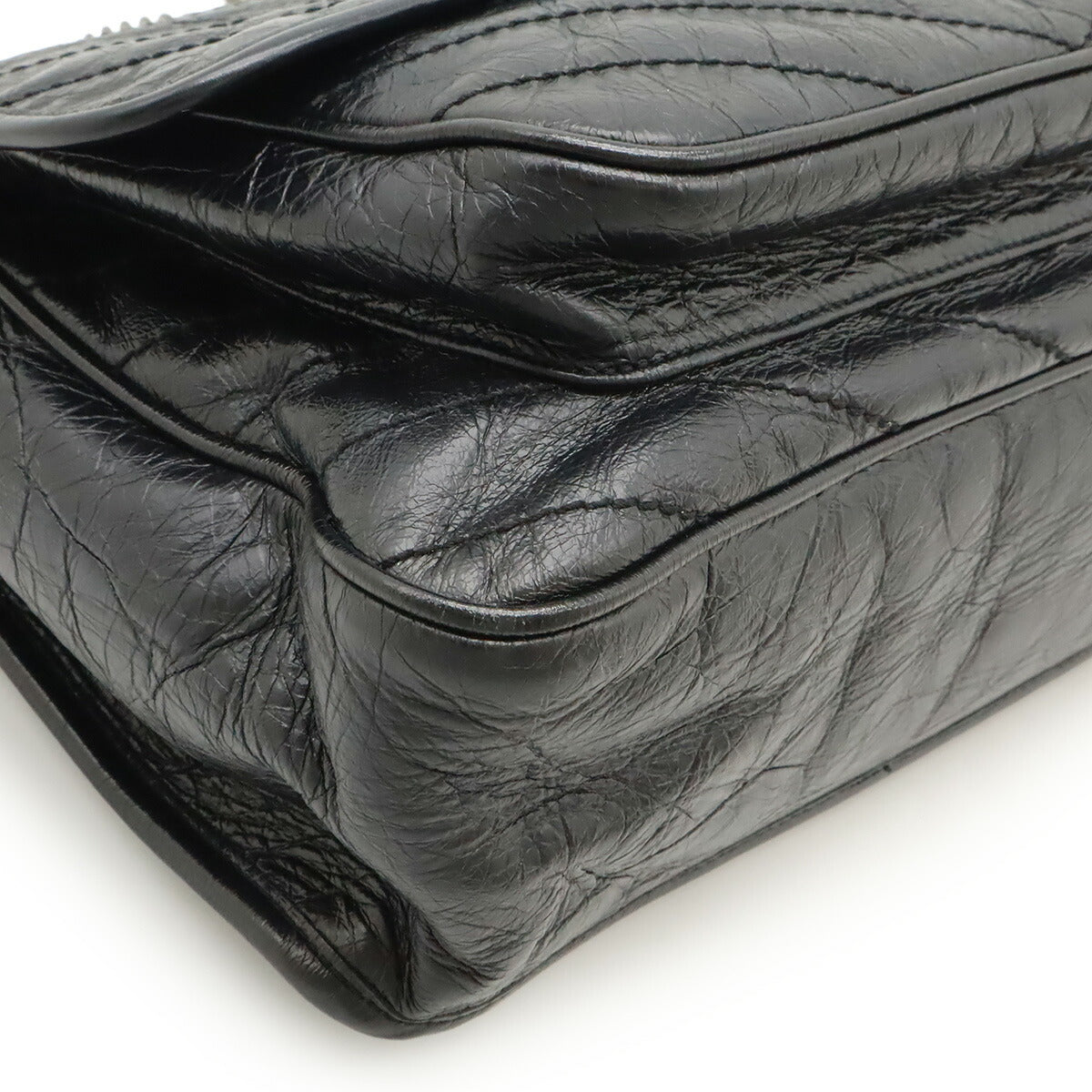 YSL Saint Laurent Paris Niki Shoulder Bag Leather