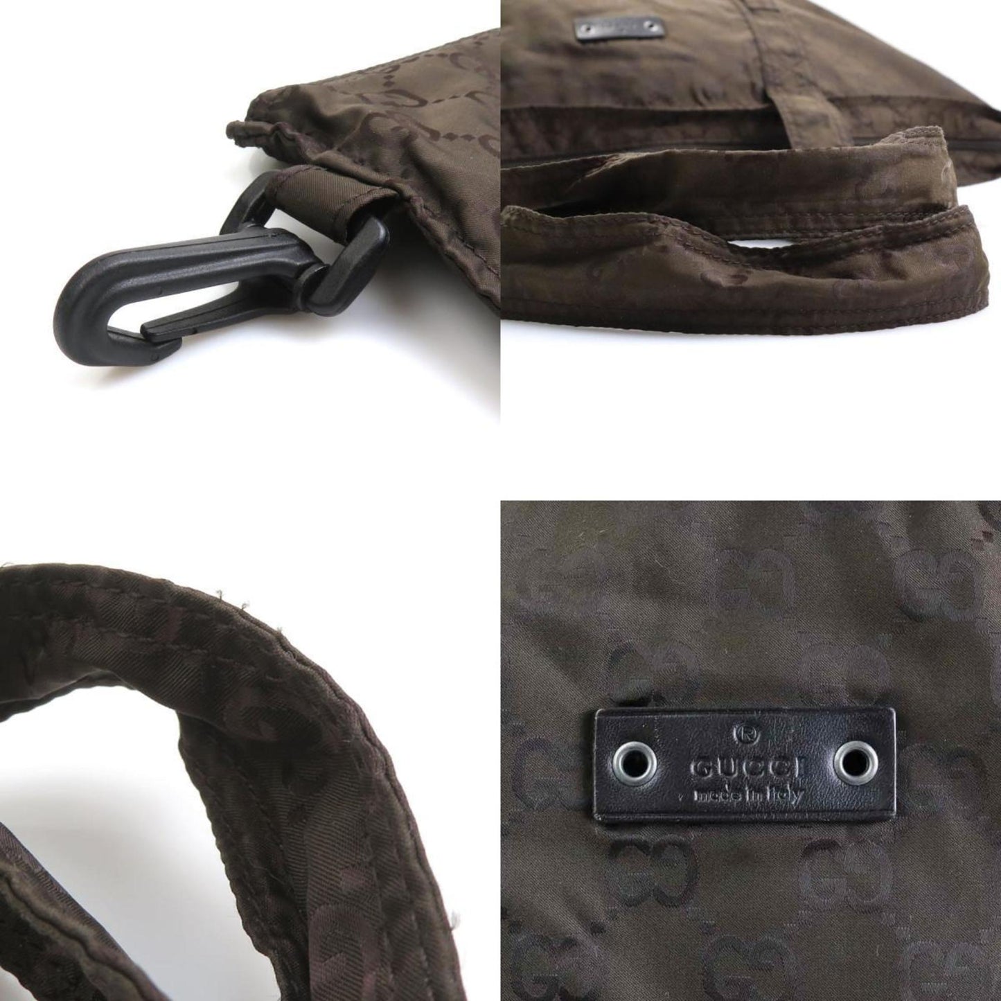 Gucci Tote Bag Nylon Nylon 31