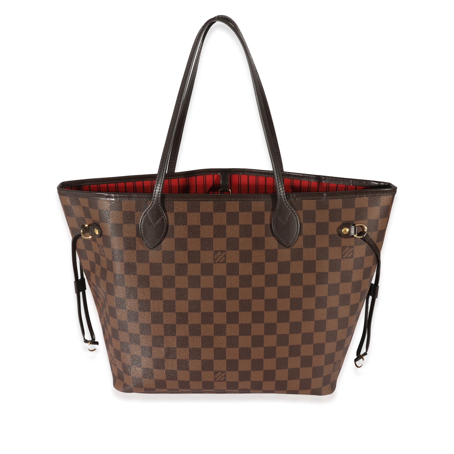 Louis Vuitton Damier Ebene Neverfull MM Canvas Tote Bag 10