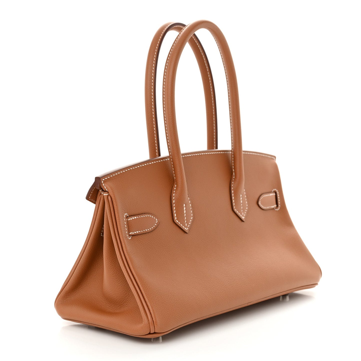 Hermes Evercolor Shoulder Birkin Light Gold Shoulder Bag 29 Gold 1738947