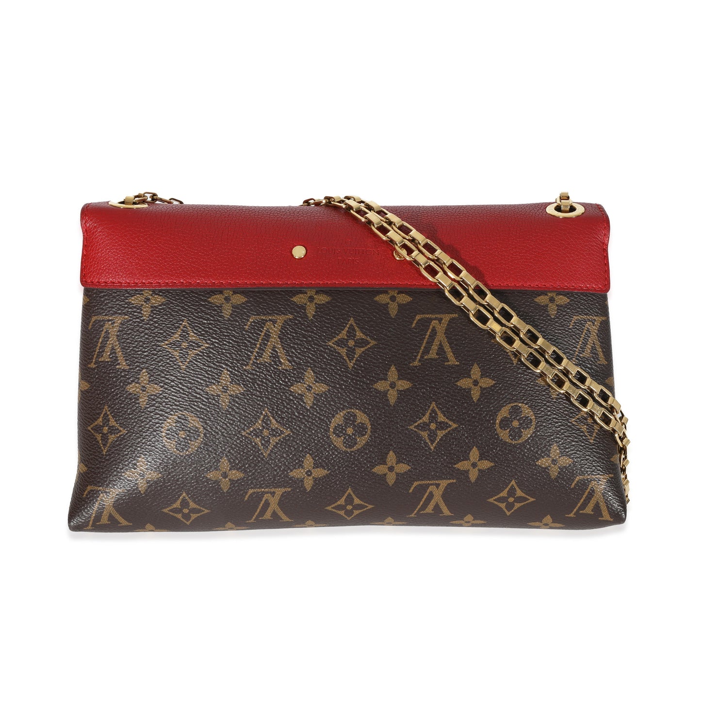 Louis Vuitton Cherry Pallas Monogram Canvas Chain Handbag