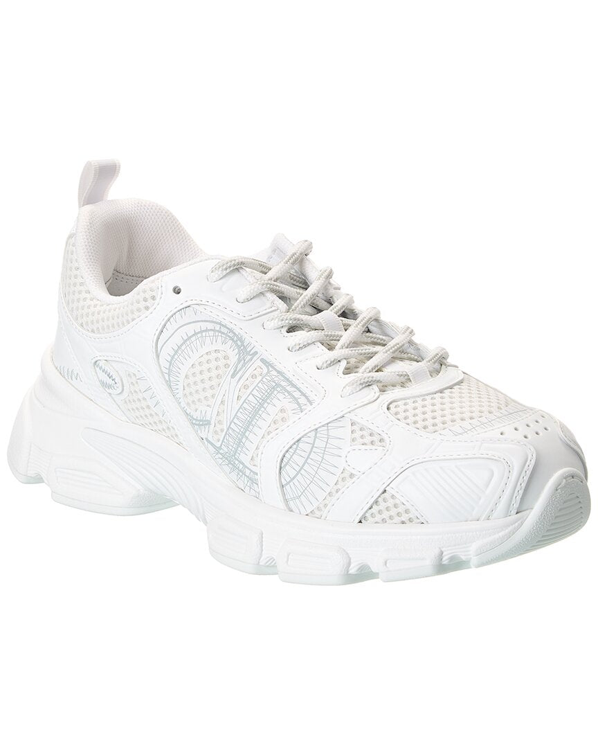 Dior Shoe Chrono & Mesh Sneaker Leather White Shoes