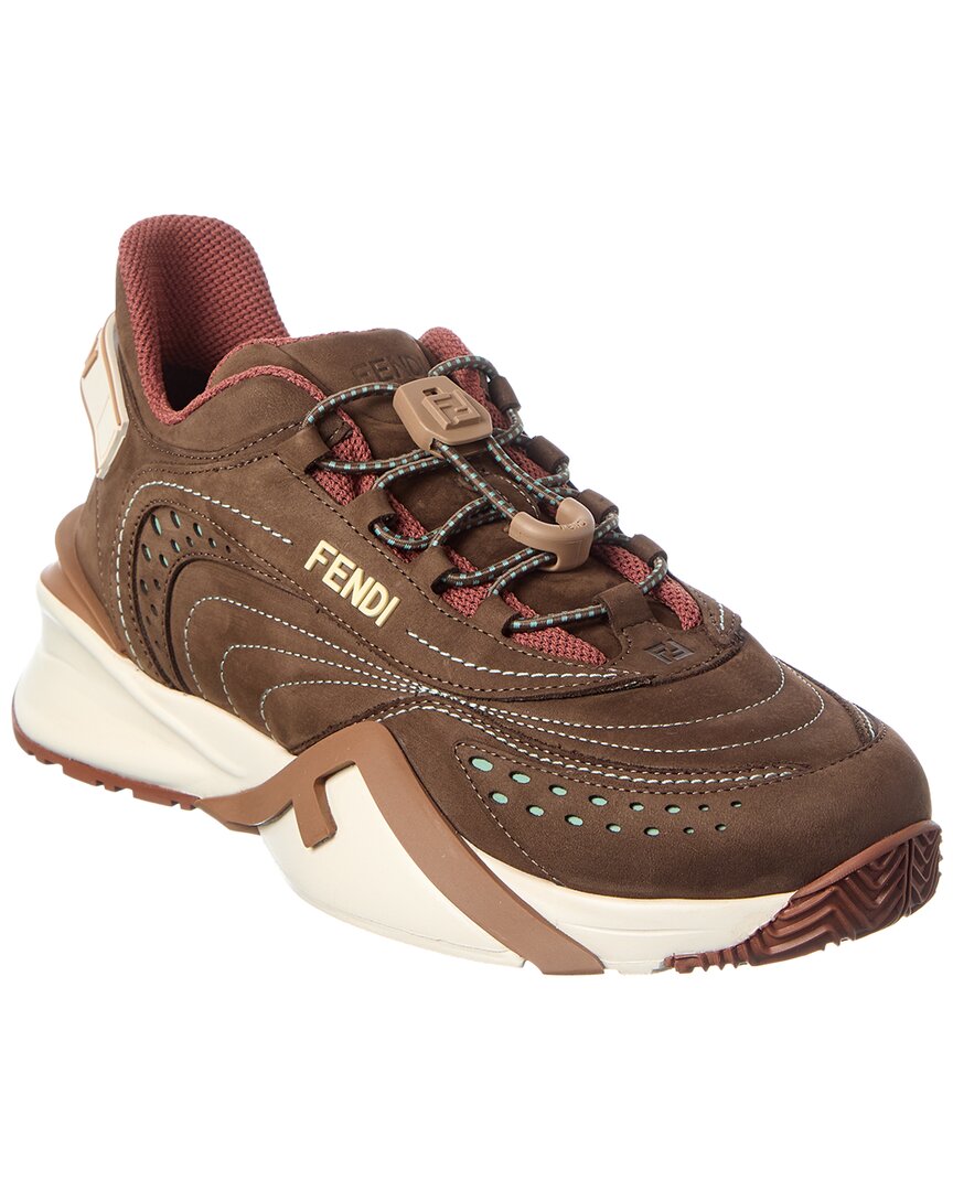 Fendi Shoe Flow Sneaker 2 Leather Shoes