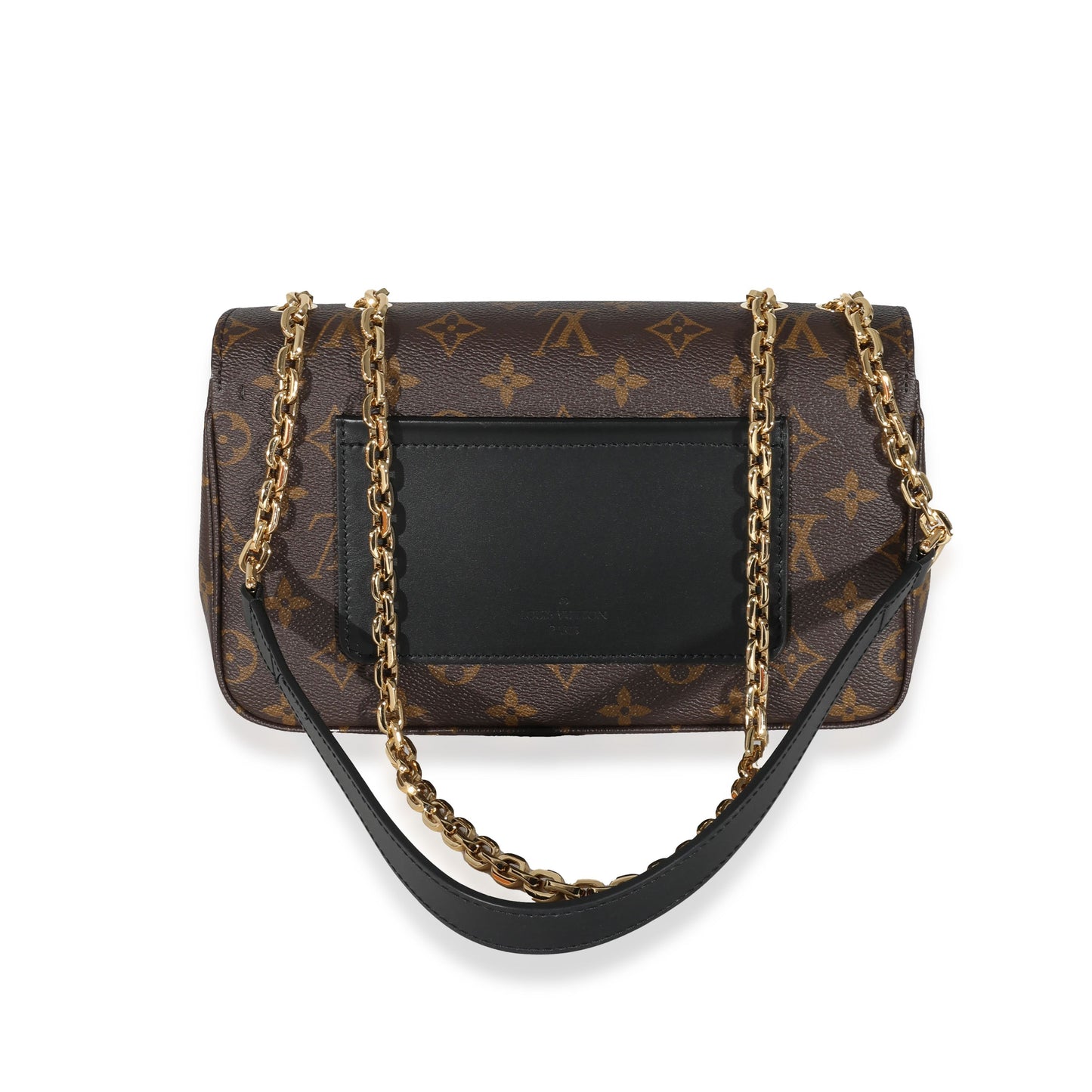Louis Vuitton Marceau Monogram Leather Canvas Black Handbag