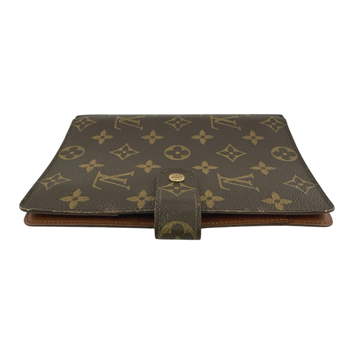 Louis Vuitton Notebook cover R20004 System notebook Monogram Canvas Brown Handbag