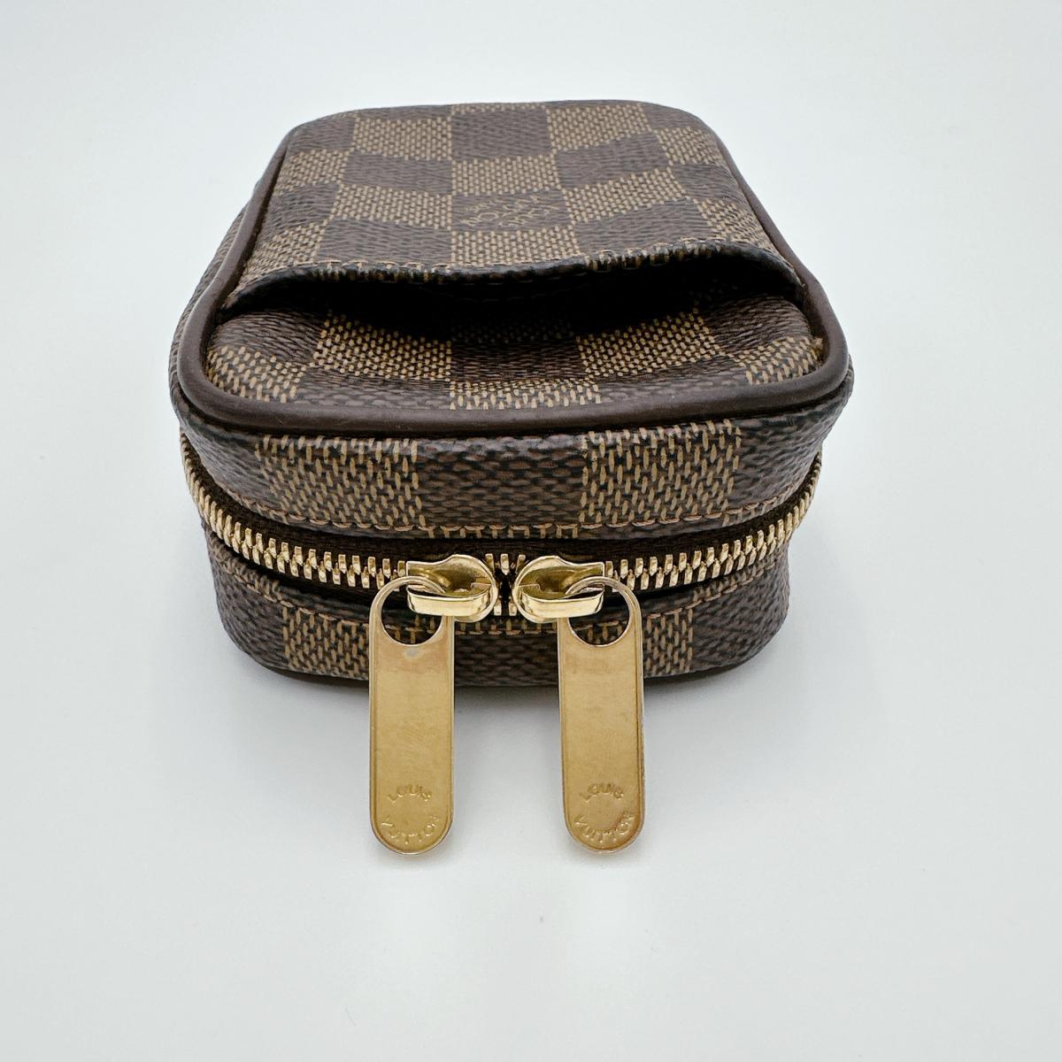 Louis Vuitton Pouch N61738 Damier Pouch Damier Canvas Brown Handbag