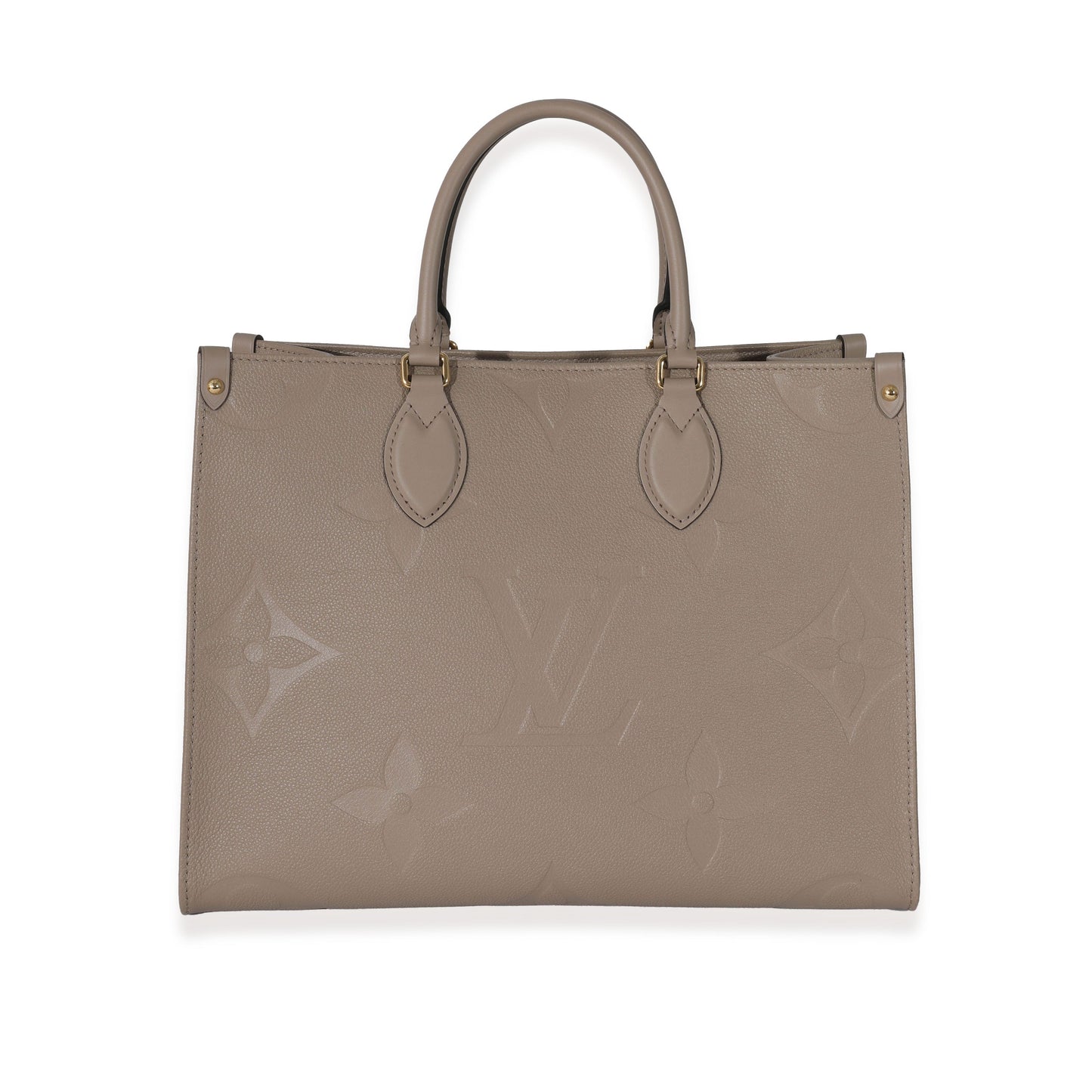 Louis Vuitton Turtledove Empreinte Onthego MM Monogram Handbag