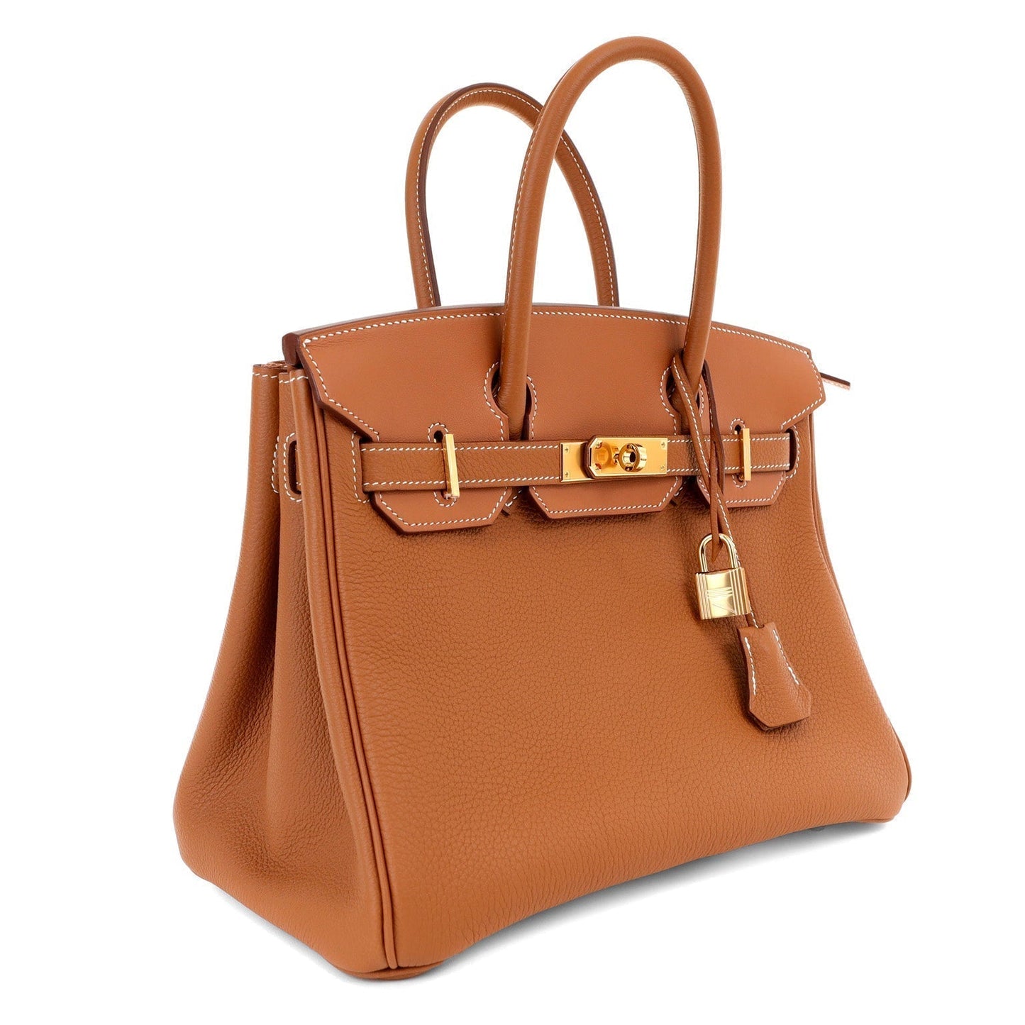 Hermes Togo Birkin W Hardware Handbag Gold Travel Bag