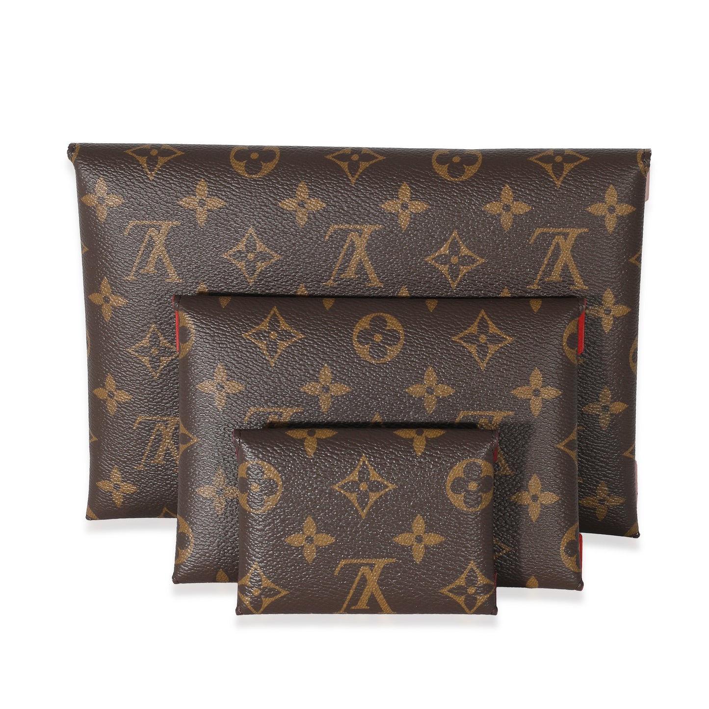 Louis Vuitton Kirigami Pochette Set Monogram Canvas Clutch Bag