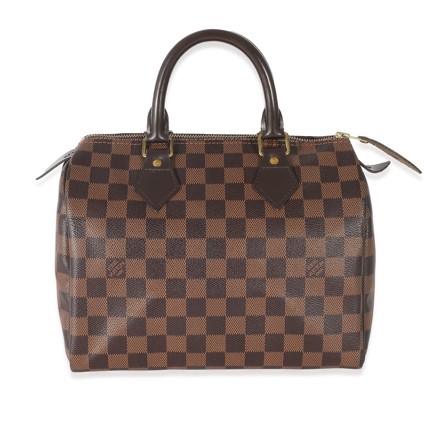 Louis Vuitton Damier Ebene Speedy 25 Canvas Handbag 3