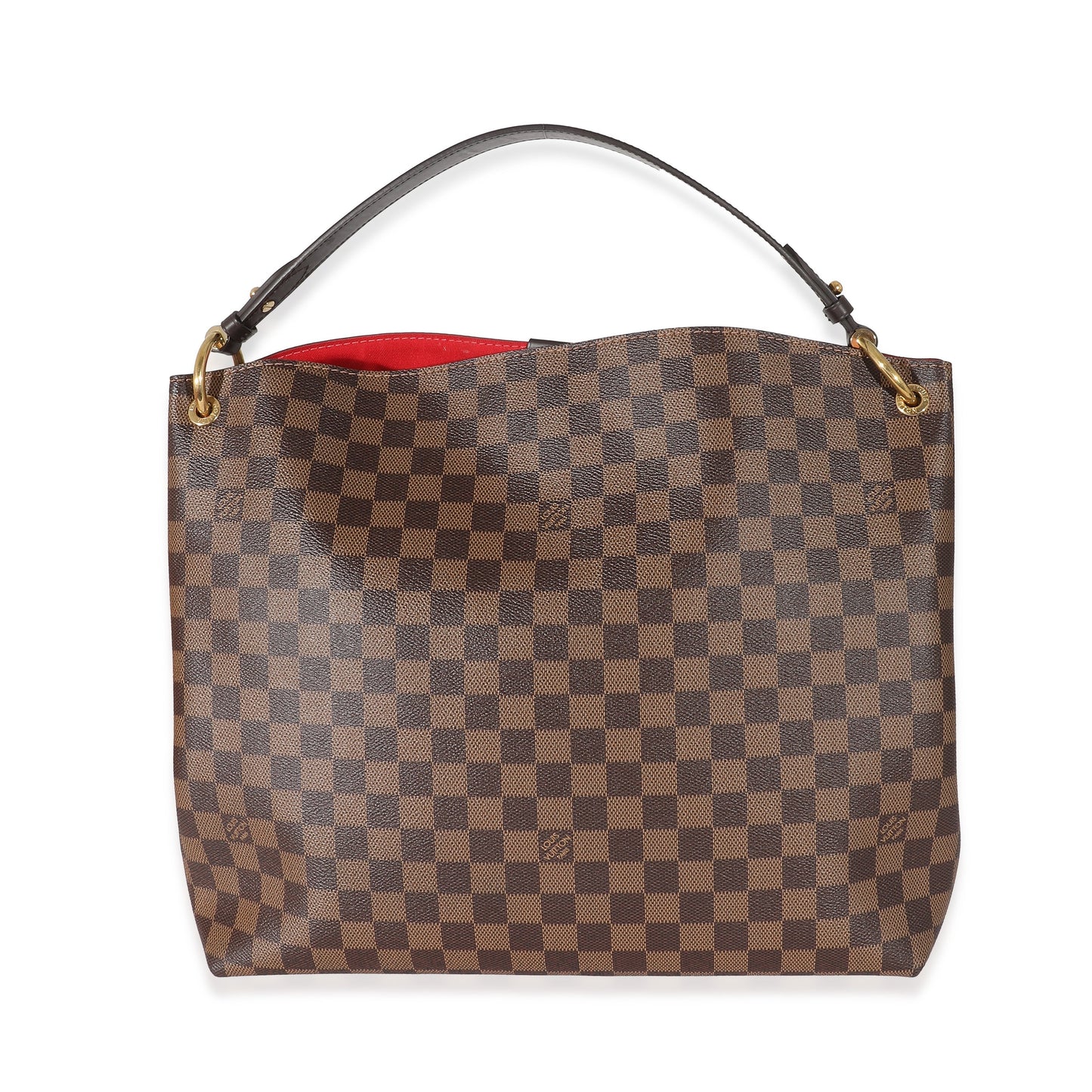 Louis Vuitton Damier Ebene Graceful MM Canvas Handbag 5