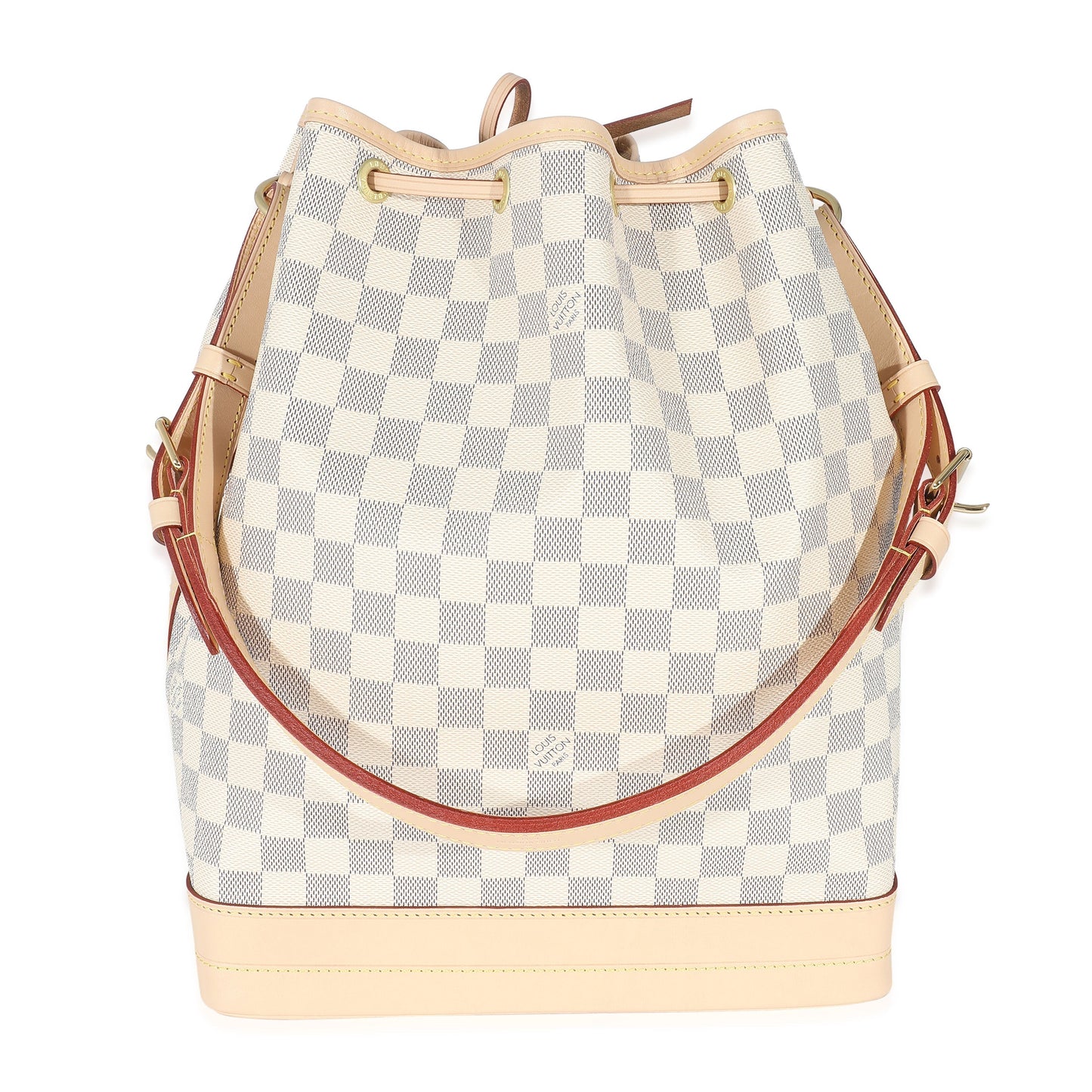 Louis Vuitton Damier Azur Noe Canvas Handbag