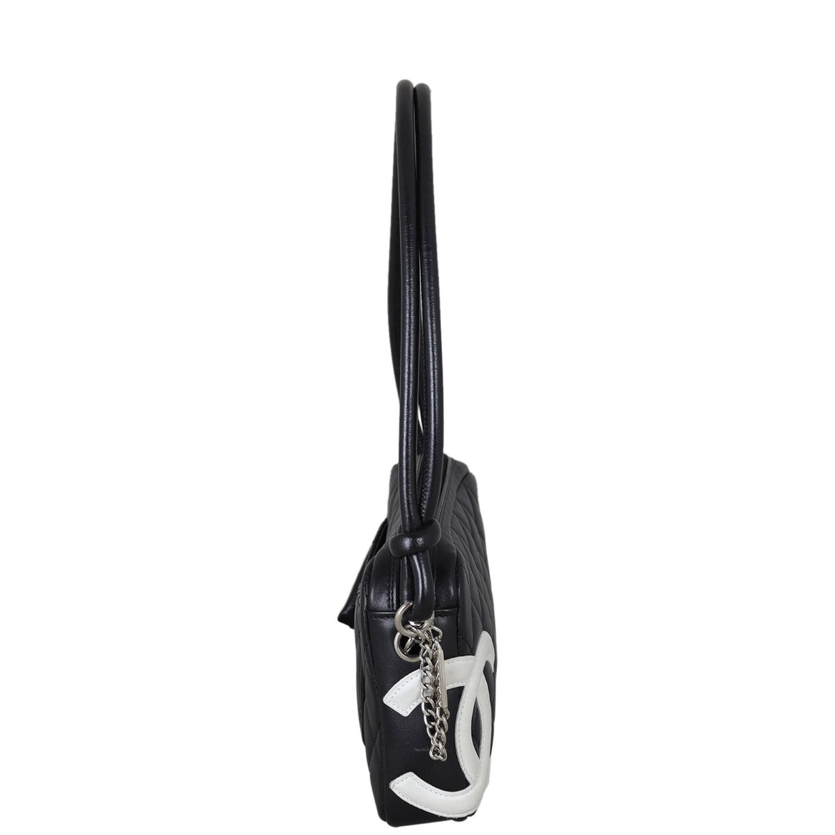 Chanel Ligne Cambon Pochette Calfskin Handbag