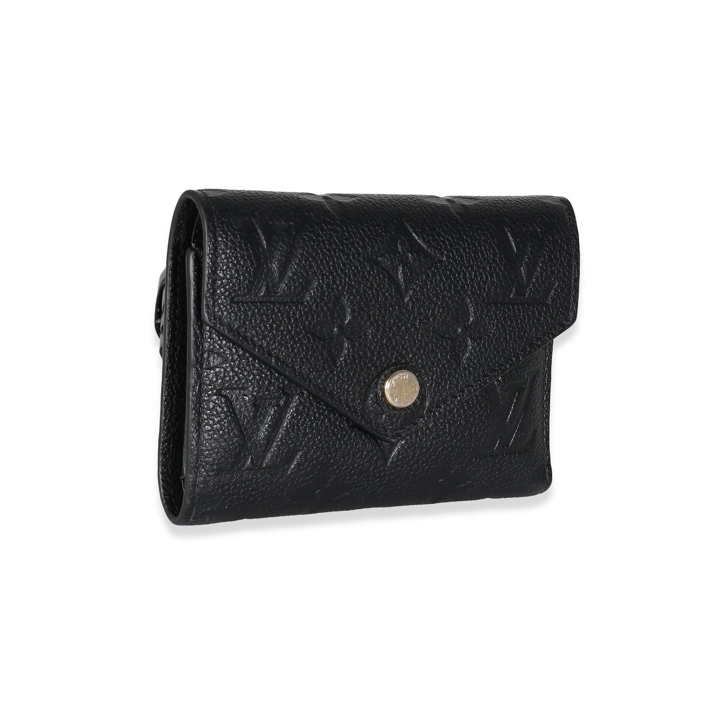 Louis Vuitton Empreinte Victorine Black Wallet Case