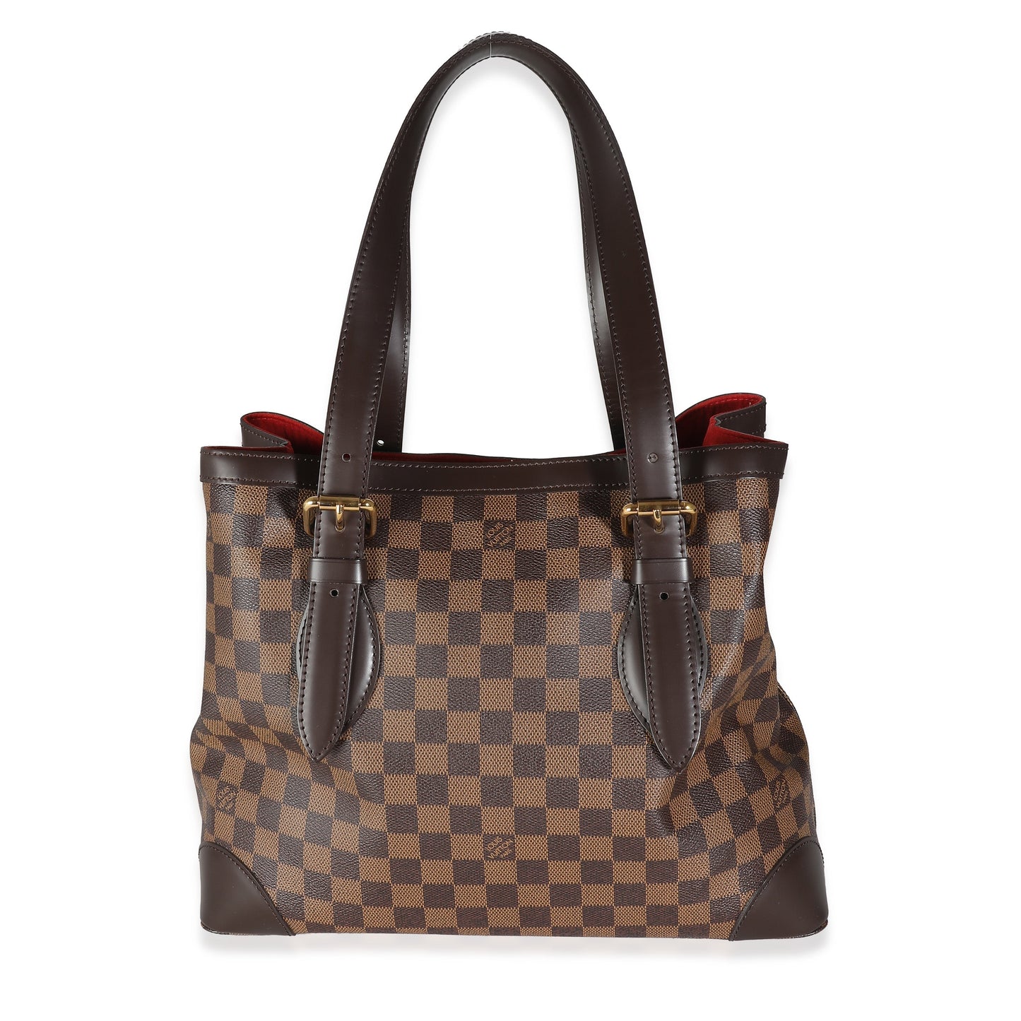 Louis Vuitton Damier Ebene Hampstead MM Canvas Handbag
