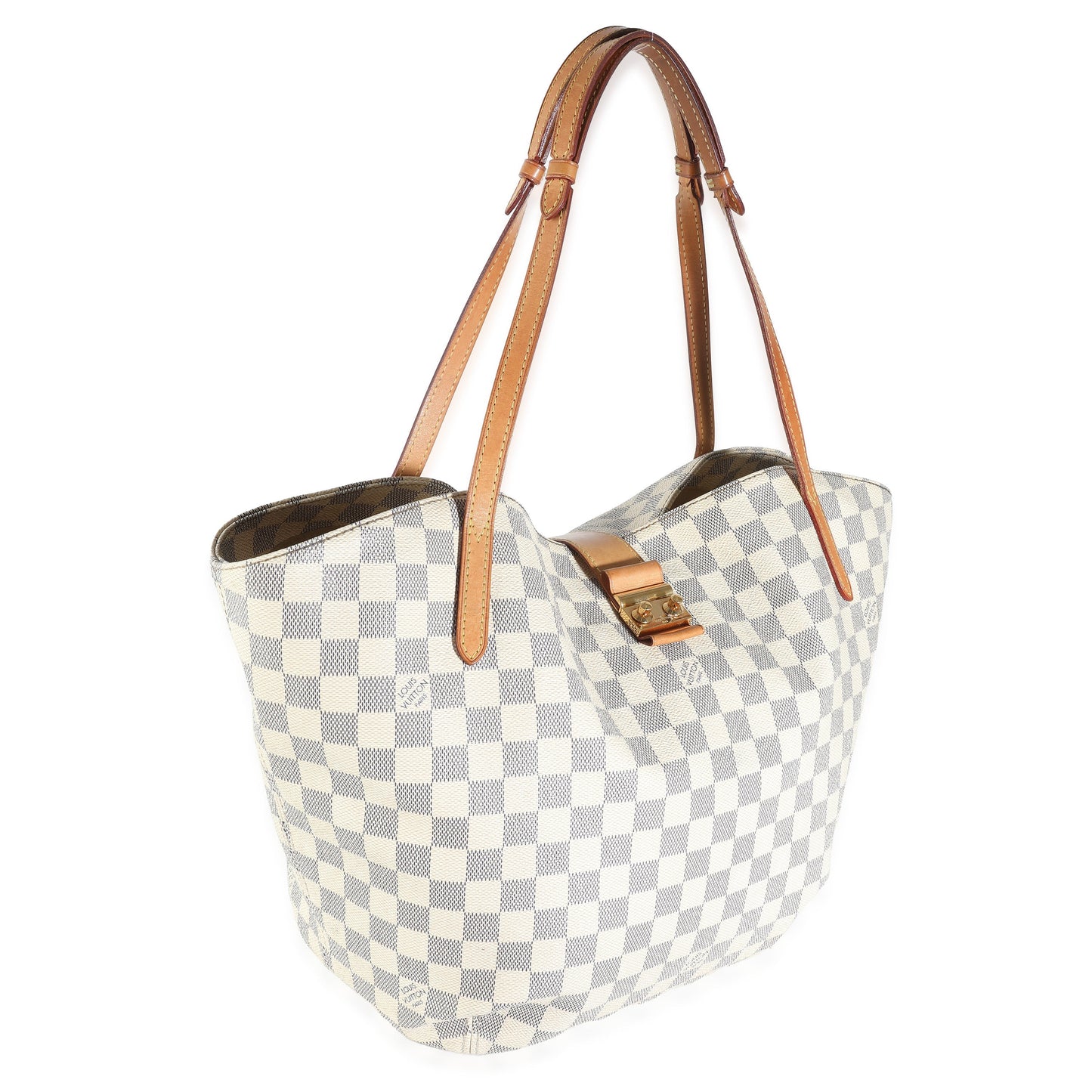 Louis Vuitton Damier Azur Sarina PM Canvas Handbag
