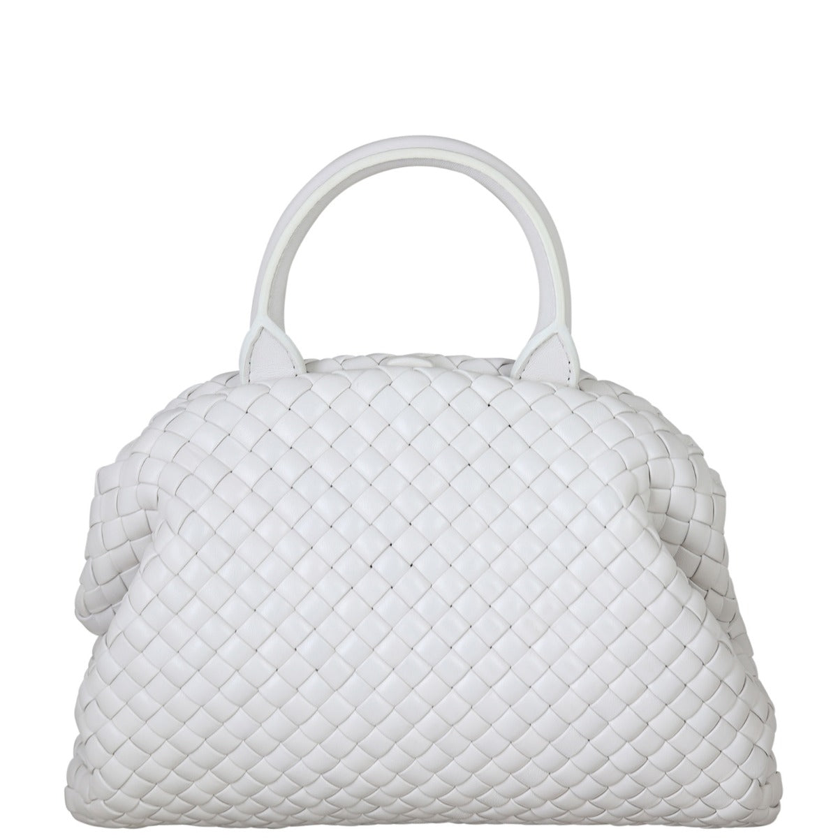 Bottega Veneta The Handle Intrecciato Shoulder Bag Small